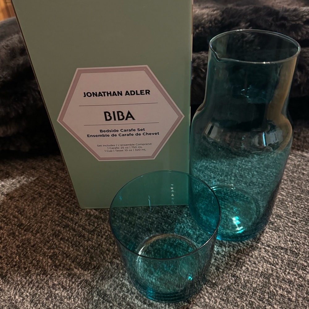 Jonathan Adler Bedside Carafe set